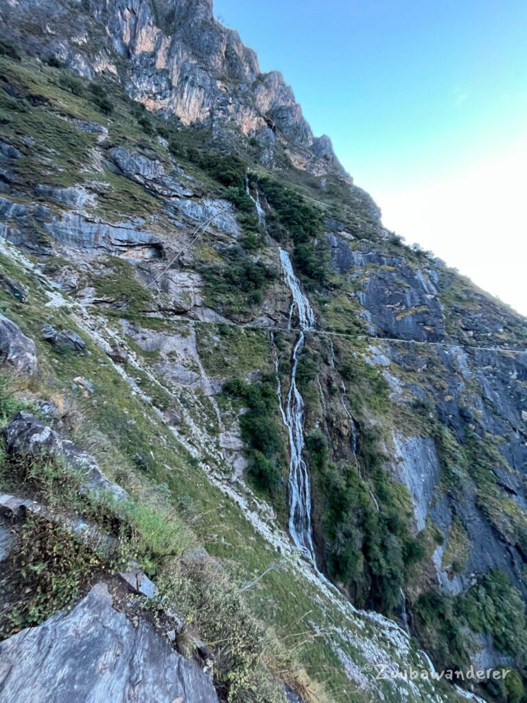 Waterfall at Tiger Leaping Gorge TLG