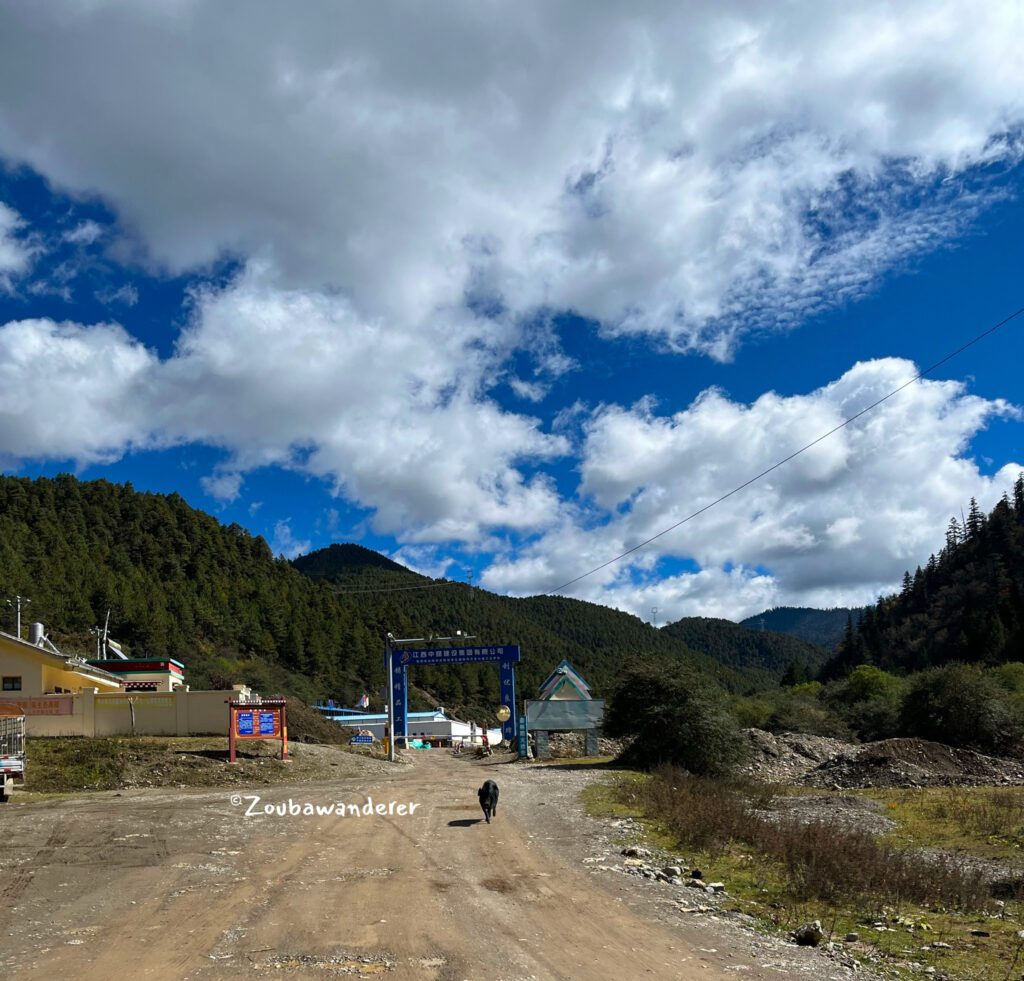 Entry post and gate barrier at Abuji