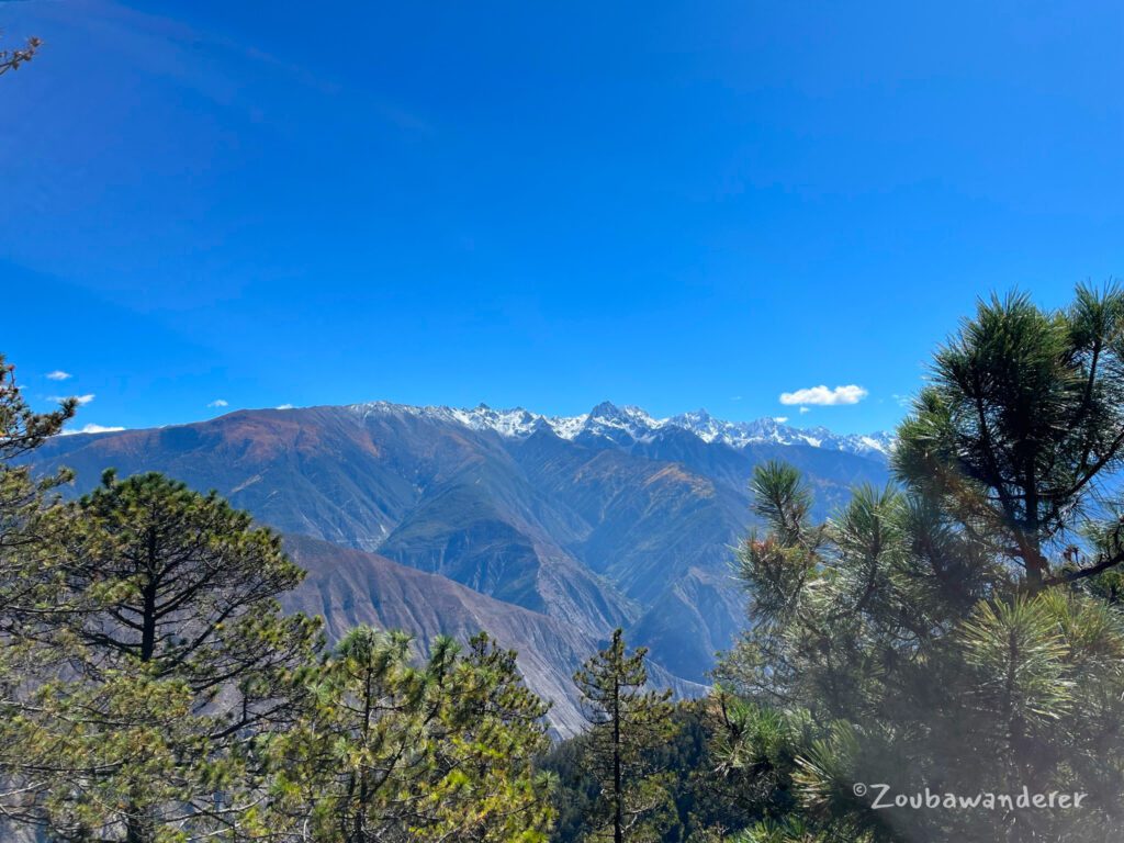 Hiking from Xidang to Yubeng Village 徒步西当到雨崩村