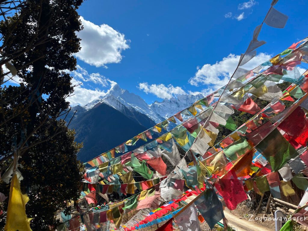 Hiking from Xidang to Yubeng Village, Nanzheng Col