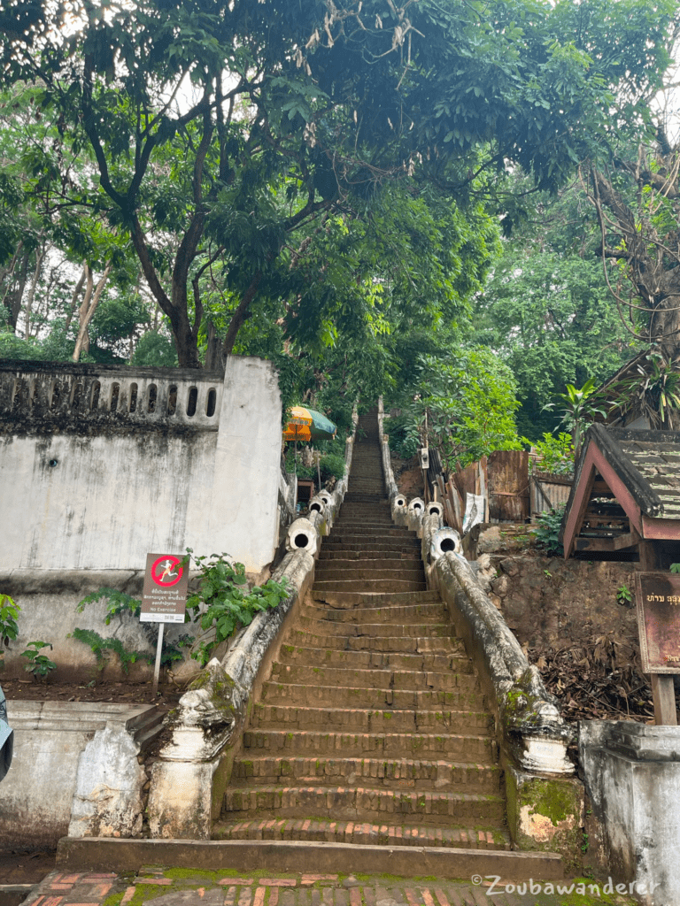 Path to Phousi Hill