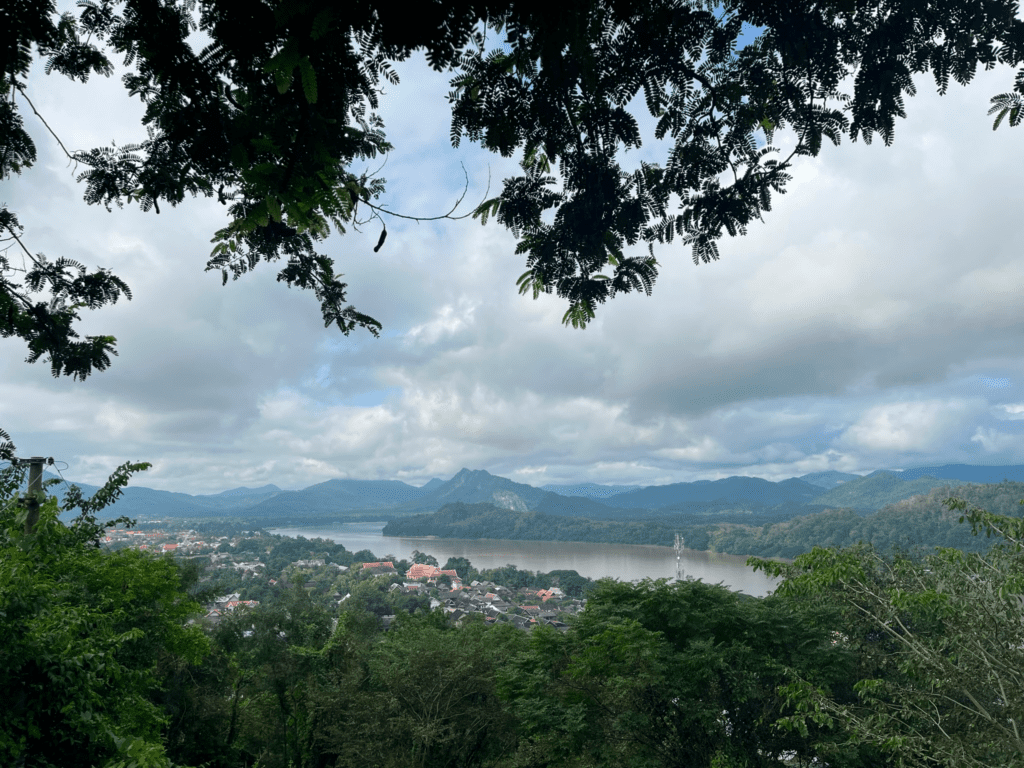 View from Phousi Hill