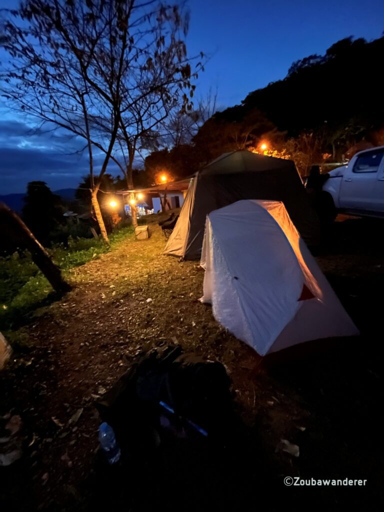 Camping at Phu Chi Fa