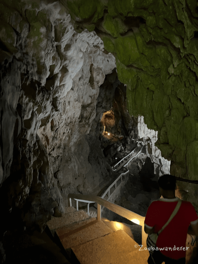 Stairs in Chom Ong Cave