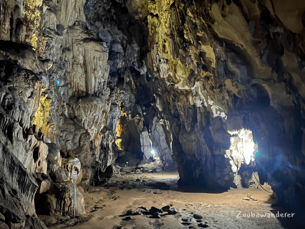 Stalactites in Chom Ong Cave