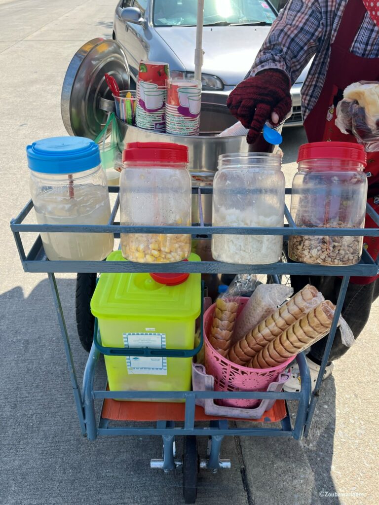 Ice cream vendor, Thailand